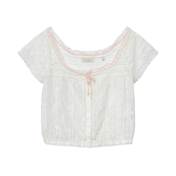 Greta Top in Salt