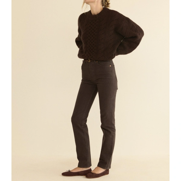 Doen Hallstatt Sweater in Sycamore Bark | Sweaters | Coveti, view 5