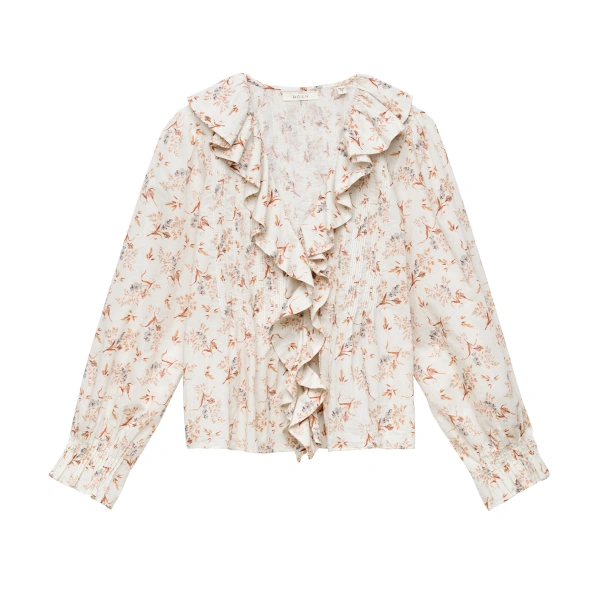 Hardy Top in Crème Windswept Meadow