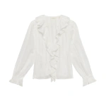 Doen Hardy Top in Salt | Long Sleeve Tops | Coveti