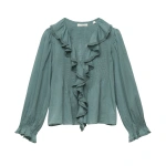 Doen Hardy Top in Seafare | Long Sleeve Tops | Coveti