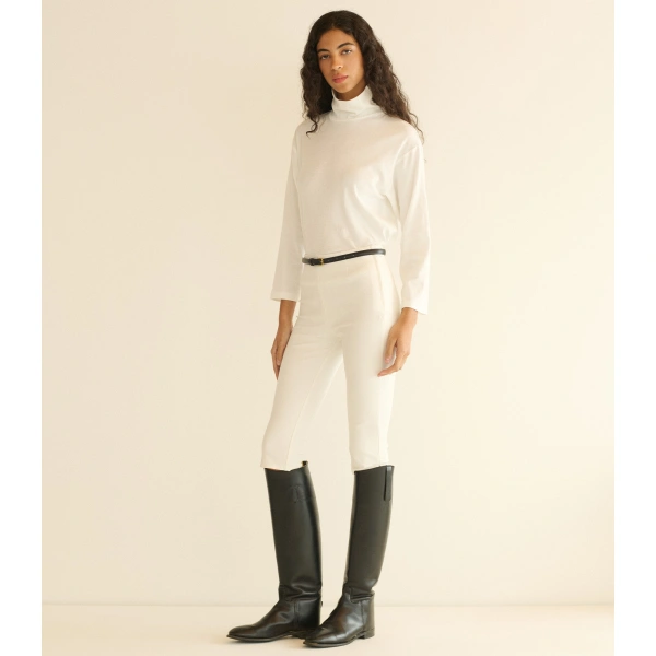 Doen Hawthorn Turtleneck in Salt | Turtlenecks | Coveti, view 6