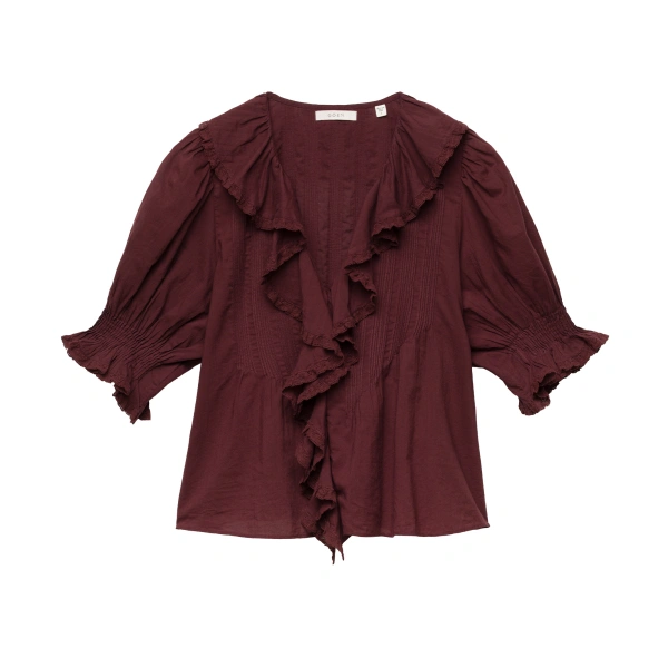 Doen Henri Top in Dahlia | Blouses | Coveti