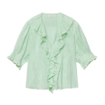 Doen Henri Top in Seafoam | Blouses | Coveti