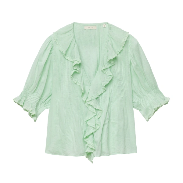 Doen Henri Top in Seafoam | Blouses | Coveti