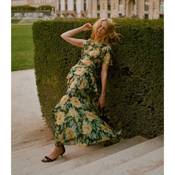 Doen Hesperia Dress in Hanbury Garden | Maxi Dresses | Coveti, view 2