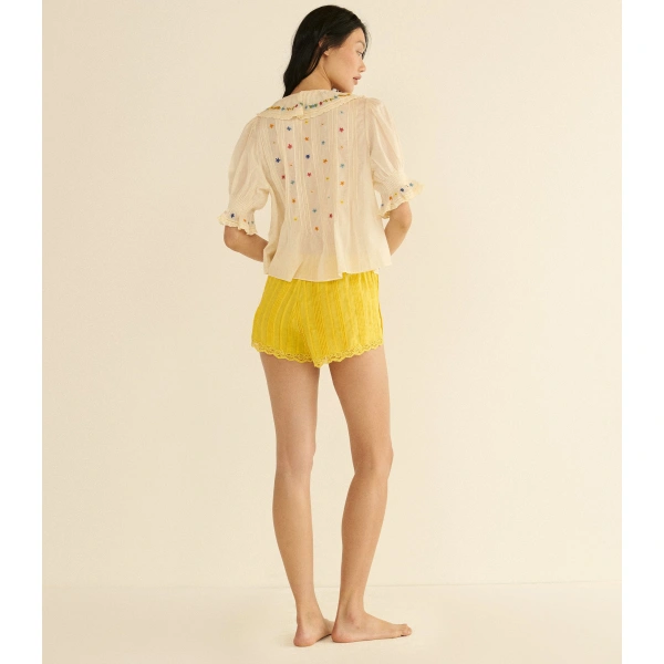 Doen Hettie Top in Candlelight | Blouses | Coveti, view 6