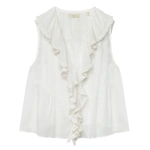 Doen Hilda Top in Salt | Blouses | Coveti
