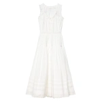 Doen Hortense Dress in Salt | Midi Dresses | Coveti