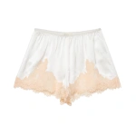 Doen Iona Short in Salt and Peach Lace | Shorts | Coveti