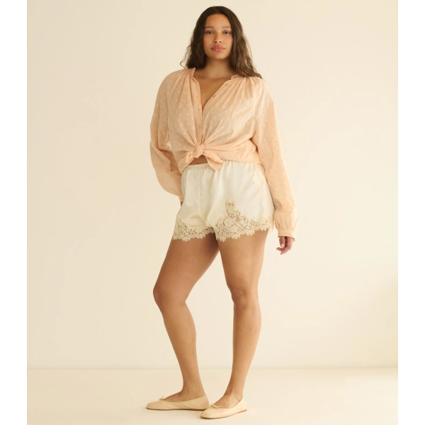 Doen Iona Short in Sea Salt | Shorts | Coveti, view 5