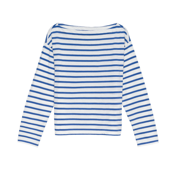 Irene Tee in Bleu Breton Stripe