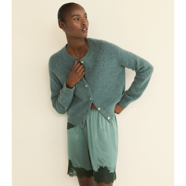 Doen Irsa Short in Dulac Green | Shorts | Coveti, view 3
