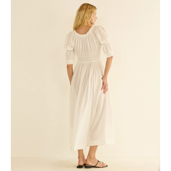 Doen Ischia Dress in Salt | Maxi Dresses | Coveti, view 5