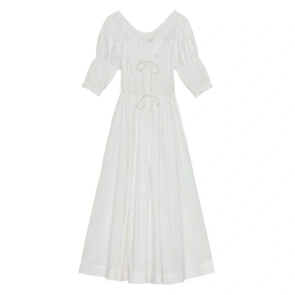 Ischia Dress in Salt