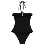 Doen Isla Maillot in Black | Swimsuits | Coveti