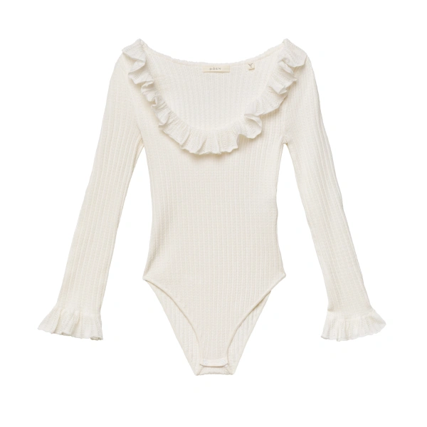 Doen Jada Bodysuit in Salt | Bodysuits | Coveti