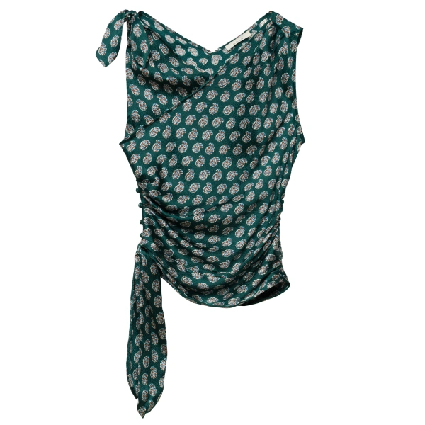 Janille Top in Chaumont Paisley