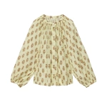 Doen Jonie Top in Dandelion Grove | Blouses | Coveti