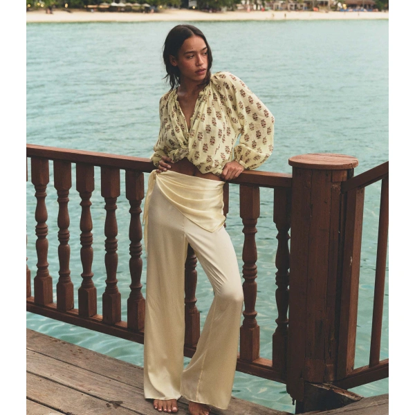 Doen Jonie Top in Dandelion Grove | Blouses | Coveti, view 6