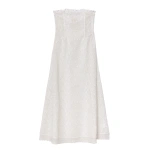 Doen Josephine Anniversary Dress in Salt | Midi Dresses | Coveti