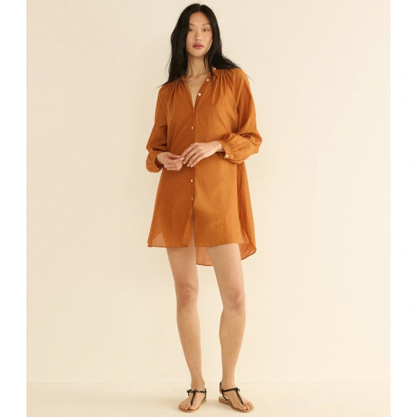 Doen Juliet Tunic Dress in Coconut | Mini Dresses | Coveti, view 6