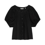 Doen June Top in Black | Blouses | Coveti