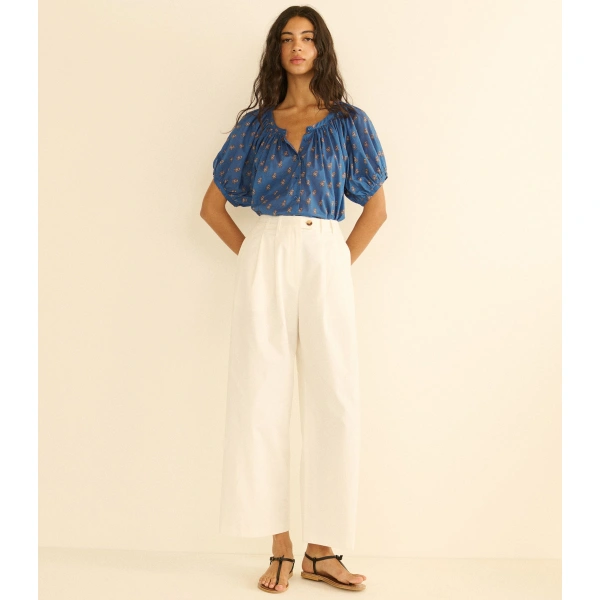 Doen June Top in Eartha Paisley | Blouses | Coveti, view 5