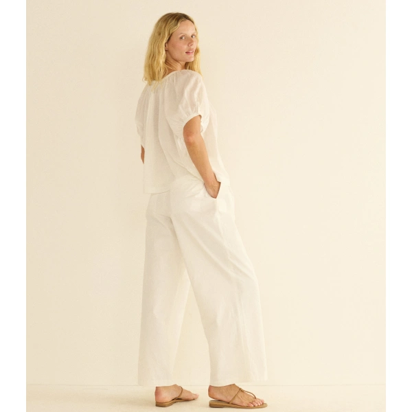 Doen June Top in Salt | Blouses | Coveti, view 5