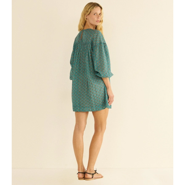 Doen Juniper Tunic in Alba Paisley | Blouses | Coveti, view 4