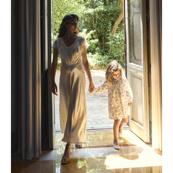 Doen Léoris Dress in Candlelight | Midi Dresses | Coveti, view 2