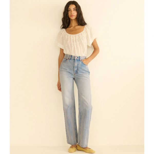 Doen Laurent Jean in Selune Wash | Jeans | Coveti, view 2