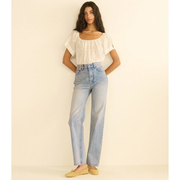 Doen Laurent Jean in Selune Wash | Jeans | Coveti, view 3
