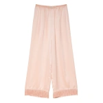 Doen Lavon Fringe Pant in Peach Sorbet | Pants | Coveti