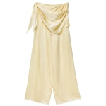 Doen Lavon Scarf Pant in Vanilla | Pants | Coveti