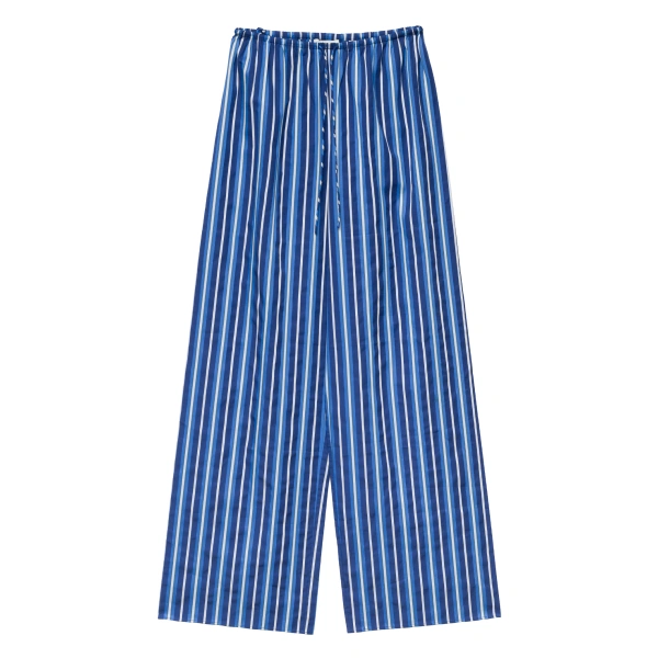 Lavona Drawstring Pant in Marceau Stripe