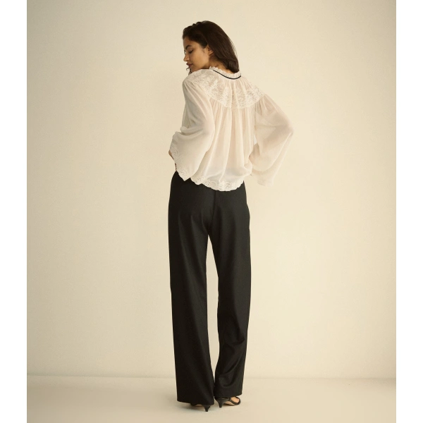 Doen Lavona Pant in Black | Pants | Coveti, view 4