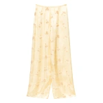 Doen Lavona Pant in Citrone Tappezzeria Jacquard | Pants | Coveti
