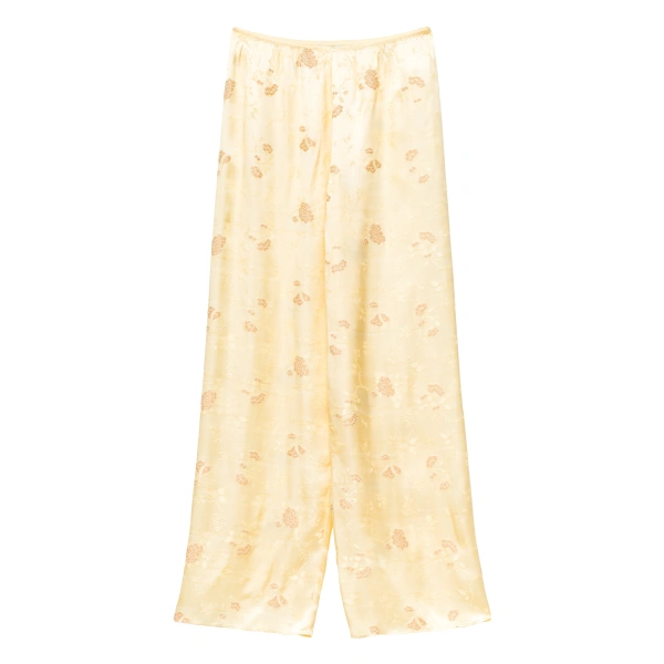 Doen Lavona Pant in Citrone Tappezzeria Jacquard | Pants | Coveti