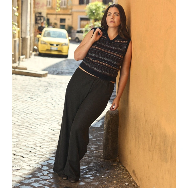 Doen Lavona Pant in Dark Charcoal | Pants | Coveti, view 6