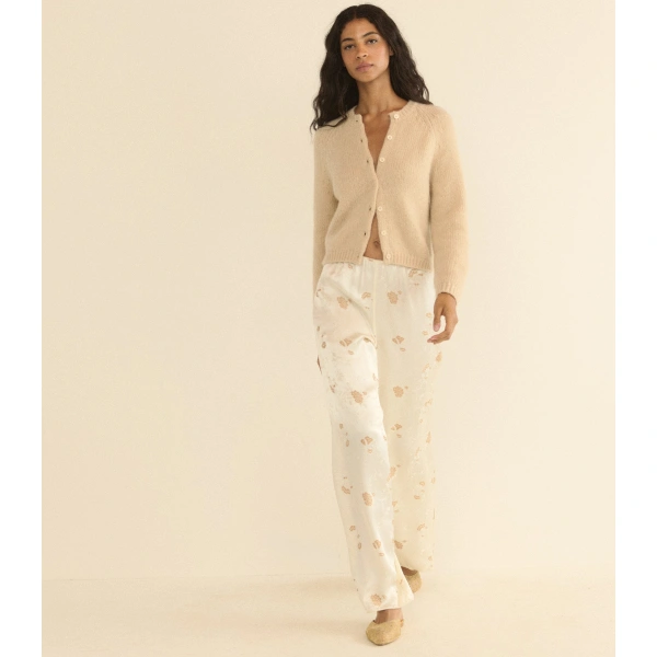 Doen Lavona Pant in Fresco Tappezzeria Jacquard | Pants | Coveti, view 3