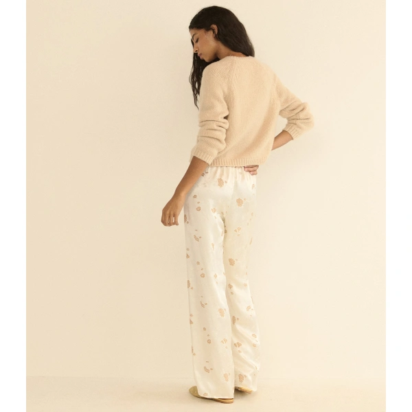 Doen Lavona Pant in Fresco Tappezzeria Jacquard | Pants | Coveti, view 5