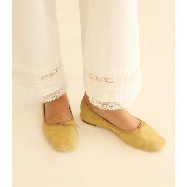 Doen Lavona Pant in Powder | Pants | Coveti, view 3