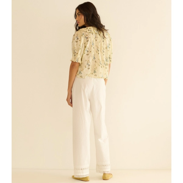 Doen Lavona Pant in Powder | Pants | Coveti, view 4