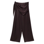 Doen Lavona Scarf Pant in Equestrian Brown | Pants | Coveti