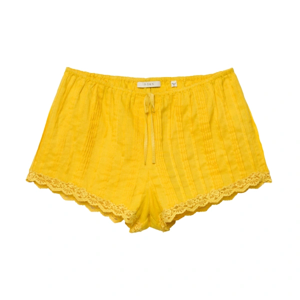 Doen Leda Short in Lemon Zest | Shorts | Coveti