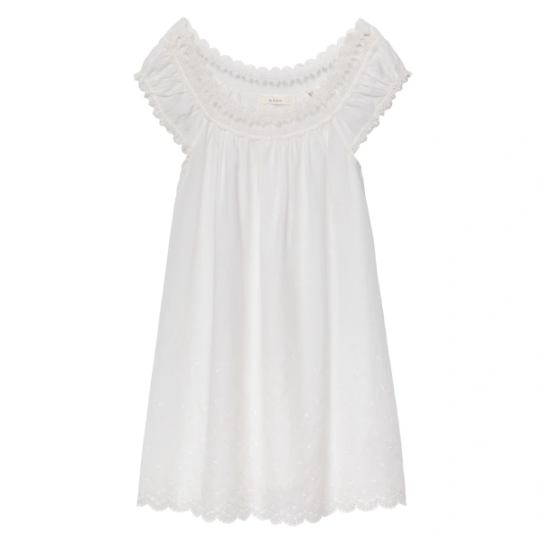 Lelia Nightgown in Salt
