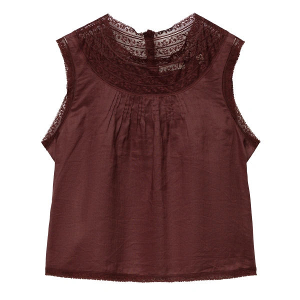 Doen Liletta Top in Dahlia | Blouses | Coveti