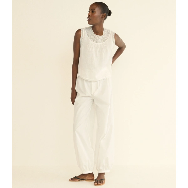 Doen Liletta Top in Salt | Blouses | Coveti, view 4