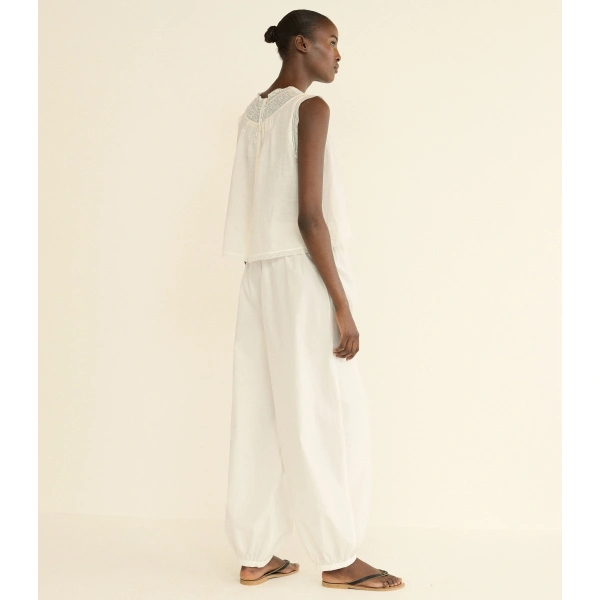 Doen Liletta Top in Salt | Blouses | Coveti, view 5